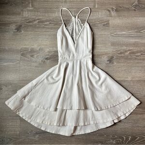 white dress
